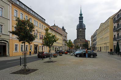 náměstí v Bad Schandau