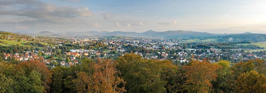 pohled z Hrádku na Varnsdorf