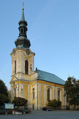 kostel ve Varnsdorfu