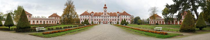 zámek, zahrada v Mnichově Hradišti