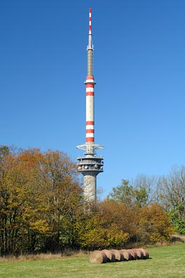 balíky, vysílač na Bukové hoře