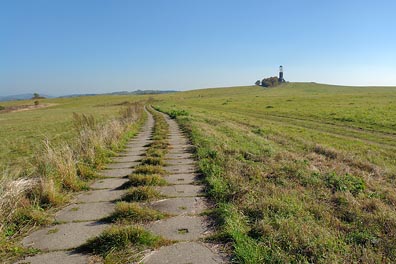 cesta, rozhledna Náčkovice