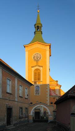 kostel  v Kravařích