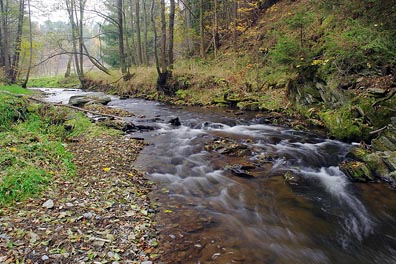 Úterský potok nad Špínem