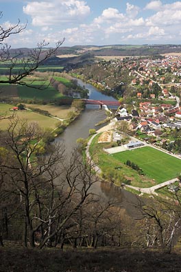 Berounka v Mokropsích