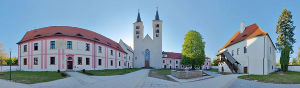 klášter v Milevsku