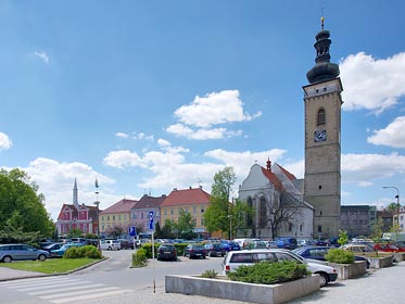 náměstí v Soběslavi