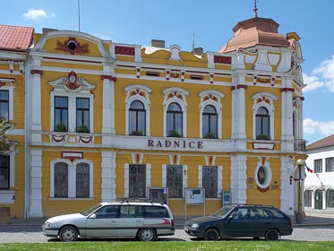 radnice ve Veselí nad Lužnicí