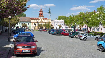 náměstí ve Veselí nad Lužnicí