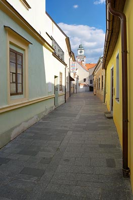 ulička v Třeboni