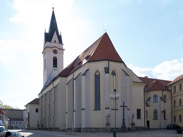 kostel v Třeboni
