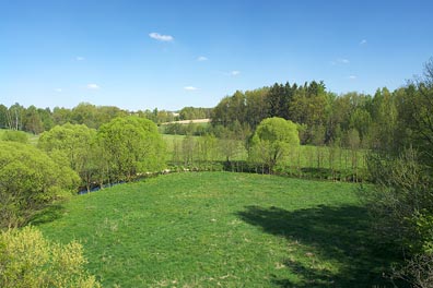 krajina u Nežárky nad Jindřichovým Hradcem