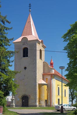 kostel v Týnci nad Labem