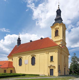 kostel v Dobříši