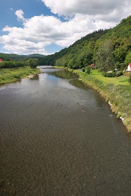 Berounka v Roztokách