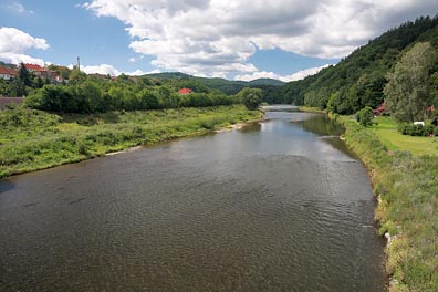 Berounka v Roztokách