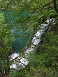vodopád do jezera Cignovac