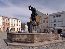 kašna v Olomouci