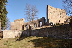 zřícenina hradu Velhartice