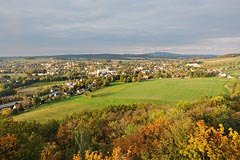 pohled z Hrádku na Seifhennersdorf