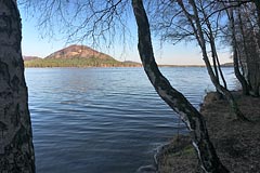 Máchovo jezero, Borný