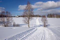 krajina u Kvildy, cesta