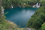 jezero Milanovac, vodopády