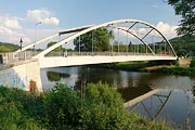 most přes Berounku v Karlštejně