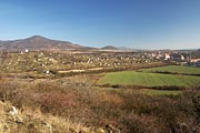 pohled od Kočky na Křížový vrch, Žitenice