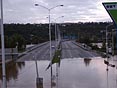 most Barikádníků při povodni