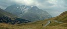 hora, ledovec u Col du Lautaret