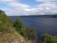 konec jezera Lochness u Inverness