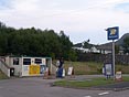benzínová stanice ve Scourie