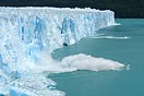 ledovec Perito moreno pád bloku