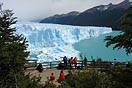 vyhlídka, ledovec Perito moreno