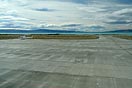 letiště u El Calafate, Argentinské jezero