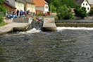 Vltava, retardérka v Rožmberku nad Vltavou