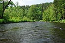 Vltava pod Rožmberkem nad Vltavou