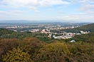 pohled na Karlovy Vary z Diany